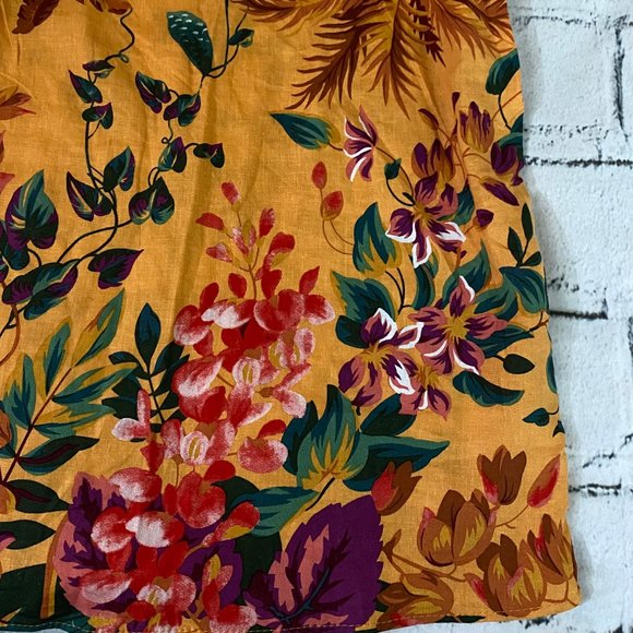 Rachel Rachel Roy Linen Flutter Sleeve Top 3X - Picture 7 of 10